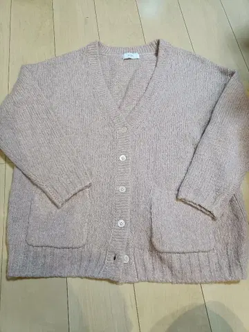 SLOBE IENA 라메 니트 가디건