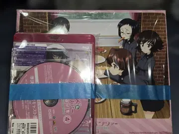 걸즈 & 판처 최종장 제4화 한정판 Blu-ray 새상품 특전 포함