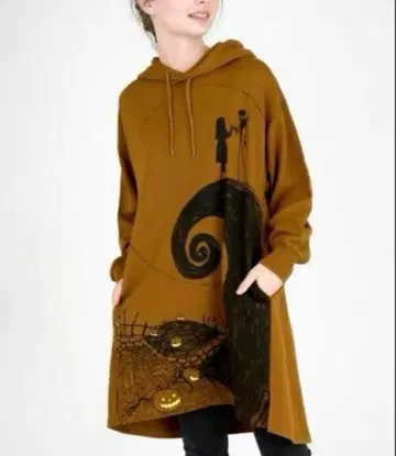 그라니프 나이트메어 비포어 크리스마스 후드티 원피스