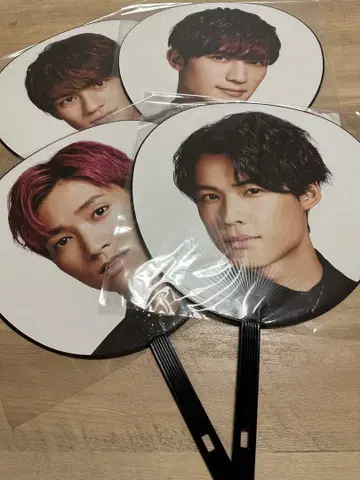 SixTONES 점보 부채 세트