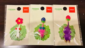 피크민 핀 배지 3종 세트 3