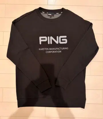 핑 더블 저리 사라이텍 맨투맨 핑 긴팔 셔츠