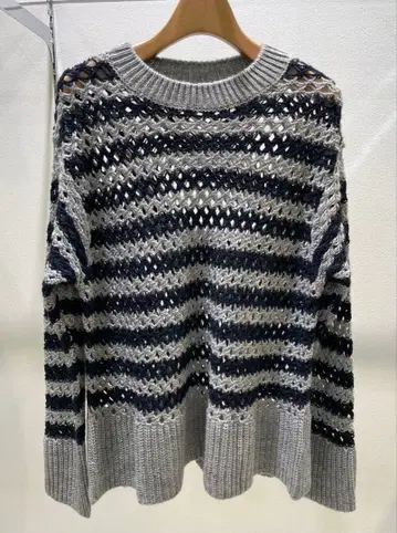 쿨레어 페미시테 보더 니트