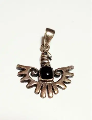 이글 오닉스 펜던트 헤드 실버 액세서리