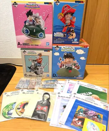 드래곤볼 원피스 피규어 세트