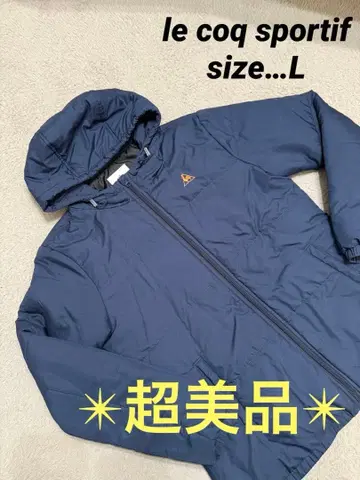 컨디션 최상 르꼬끄 스포르티브 여성용 충전솜 자켓 점퍼 L