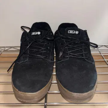 CIRCA 블랙 스니커즈 서커 스케이트 신발 스케이트 보드화