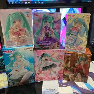 하츠네 미쿠 프라이스 피규어 6개 세트 묶음 판매
