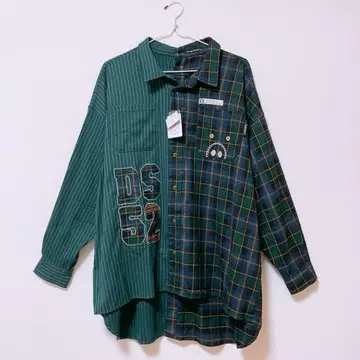 [ 미사용 새상품 ] drug store's 셔츠 블라우스 자켓 튜닉