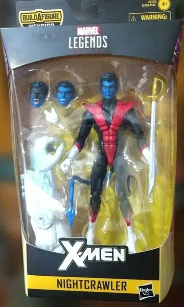 마블 레전드 나이트크롤러 피규어 웬디고 빌드 부품