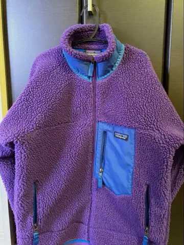 [ 단종/레어 ] patagonia 보라색 플리스 자켓 S 사이즈