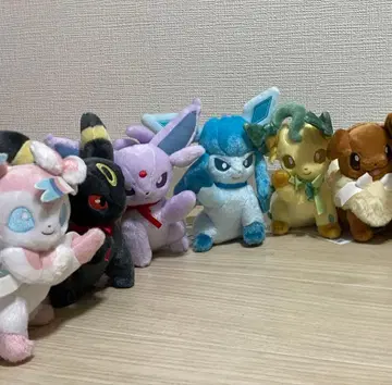 봉제 인형 Eevee Collection 6세트