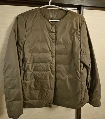 무인양품 XL 노카라 다운 자켓