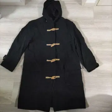 UNIQLO 블랙 더플 코트 XL