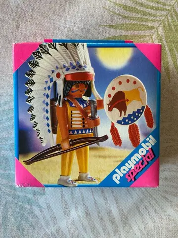 Playmobil 인디언 피규어 4652