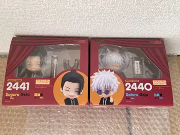 [정품] 넨도로이드 고죠 사토루 게토 스구루 수트 Ver. 회옥