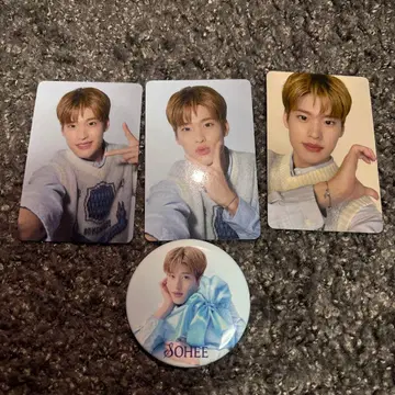 SOHEE 포토카드 캔뱃지 세트