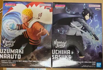 BORUTO 볼트 NARUTO 나루토 사스케 피규어 2종 세트