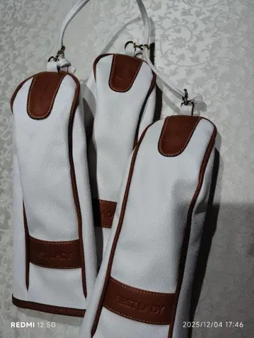 미사용 FIRST LADY 골프 헤드커버 3개 세트