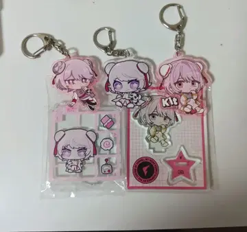 아크릴 키링 3개 세트 Kit FENNEL_sasori