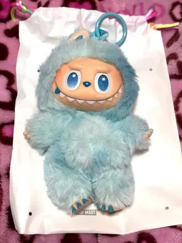 정품 LABUBU 블루