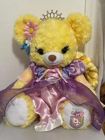 [ Disney ] 유니베어 봉제 인형 글렌첸 로즈 라푼젤