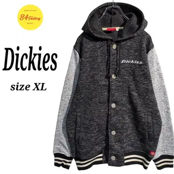 Dickies 후디 후드티 블루종 트위드 바이컬러 남성용 XL