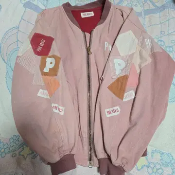 PINK HOUSE 핑크 패치워크 블루종