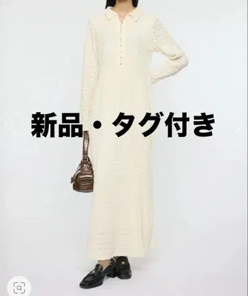 moussy L/S MERMAID LACE LONG 드레스 원피스