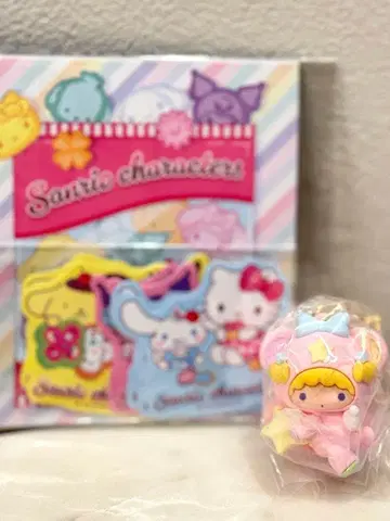 리틀트윈스타 시크릿 키링 별하늘의 엔젤 씰 세트