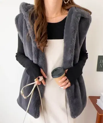 andme 후디 퍼 베스트 새상품!