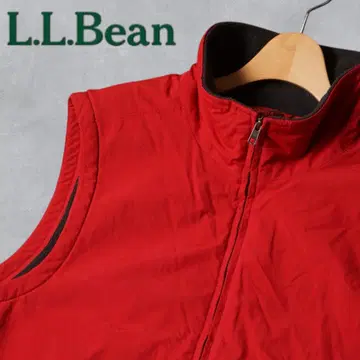J351@ L.L.Bean 90s 플리스 충전솜 나일론 베스트 M
