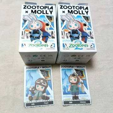 주토피아2 몰리 콜라보 피규어 플래시 니블스