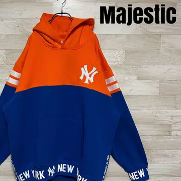 미사용 새상품 Majestic 뉴욕 양키스 3XL 오버 사이즈 후드티