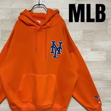 메이저리그 MLB 메츠 자수 로고 오버 사이즈 후드티 3XL