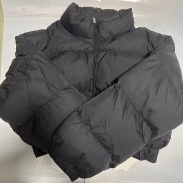 블랙 다운 자켓