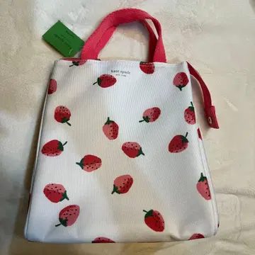 kate spade 딸기 무늬 런치백