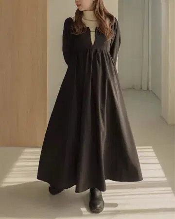 아름 2way 숄더 원피스 롱 원피스 Instagram