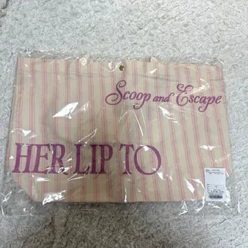 Her lip to ScoopandEscape 라지 토트 핑크