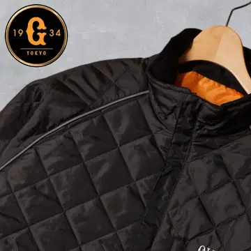 J335@ 요미우리 자이언츠 충전솜 퀼팅 자켓 L 블랙