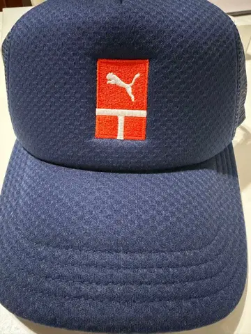 Puma 메쉬 백 네이비 캡