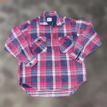 BLUE WAY 90' 체크 긴팔 셔츠 M