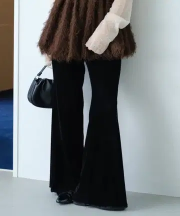 [ 택 포함 미사용 새상품 ] Kastane 벨로아 튤 팬츠