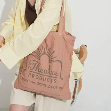 THEATRE PRODUCTS 리사이클 오버 다이 로고 토트백