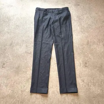 s3285 유나이티드 애로우즈 슬랙스 밑단 더블 울 100%