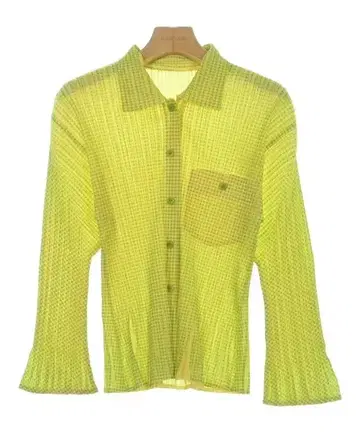 플리츠 플리즈 캐주얼 셔츠 여성용