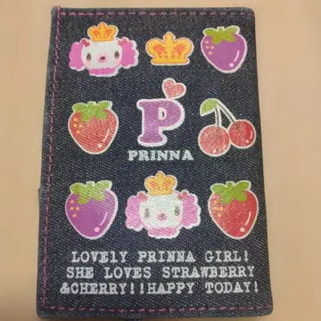 PRINNA 데님 소품함 후르츠 자수