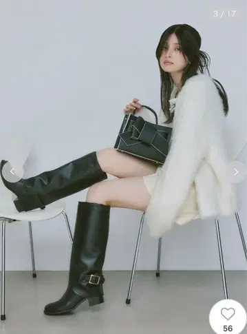 FRAY I.D 프레이 아이디 게이터 롱 부츠