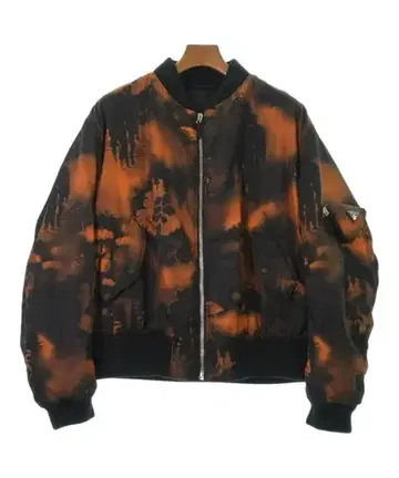 PRADA 밀리터리 블루종 남성용