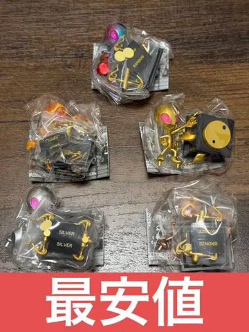 서밋 트로피 마스코트 전 5종 컴플리트 세트 새상품 무지개 트로피